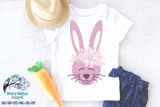 Floral Rabbit SVG Wispy Willow Designs Company