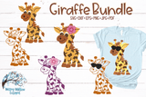 Giraffe SVG Bundle Wispy Willow Designs Company