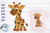 Giraffe SVG Wispy Willow Designs Company