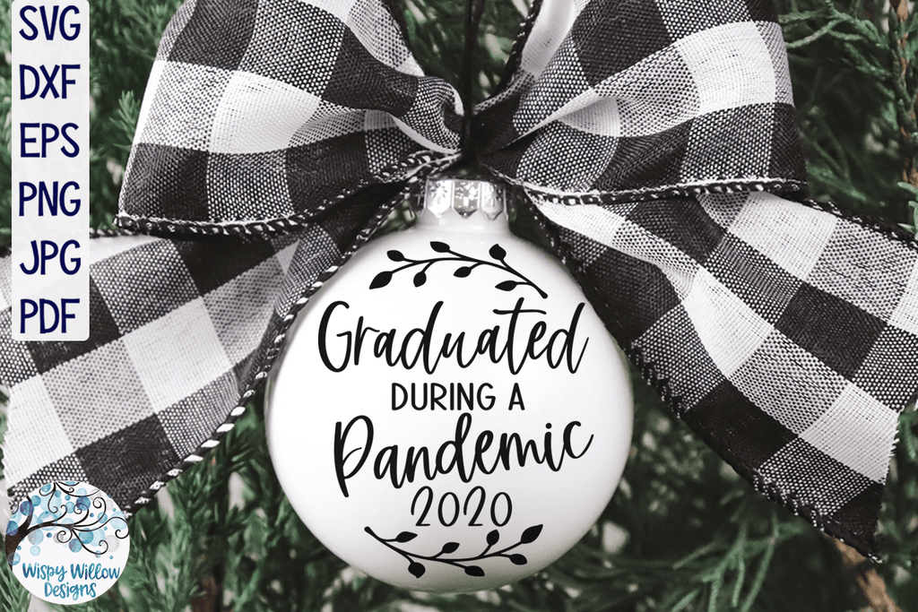 Graduated During A Pandemic 2021 SVG Wispy Willow Designs Company