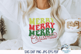 Groovy Christmas SVG Bundle | Funny Retro Holiday Designs Wispy Willow Designs Company