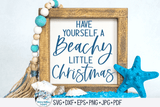 Have Yourself A Beachy Little Christmas SVG Wispy Willow Designs Company