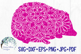 Hedgehog Mandala SVG Wispy Willow Designs Company