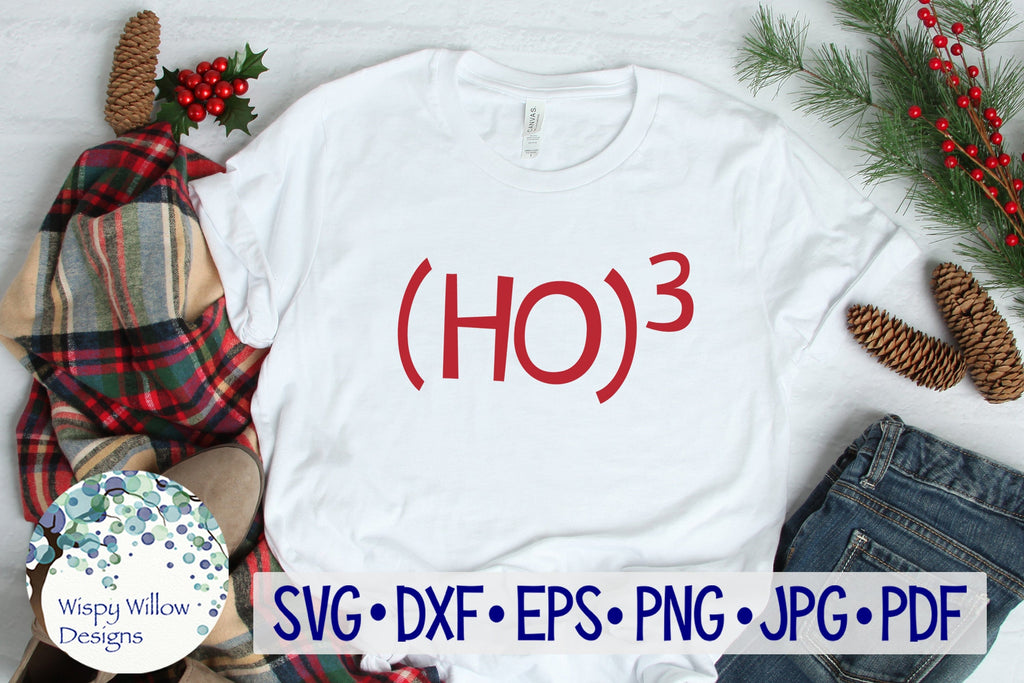 Ho3 - Funny Christmas SVG Wispy Willow Designs Company
