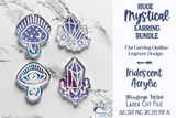 Huge Mystical Earring Bundle for Glowforge Laser Cutter SVG Wispy Willow Designs Company