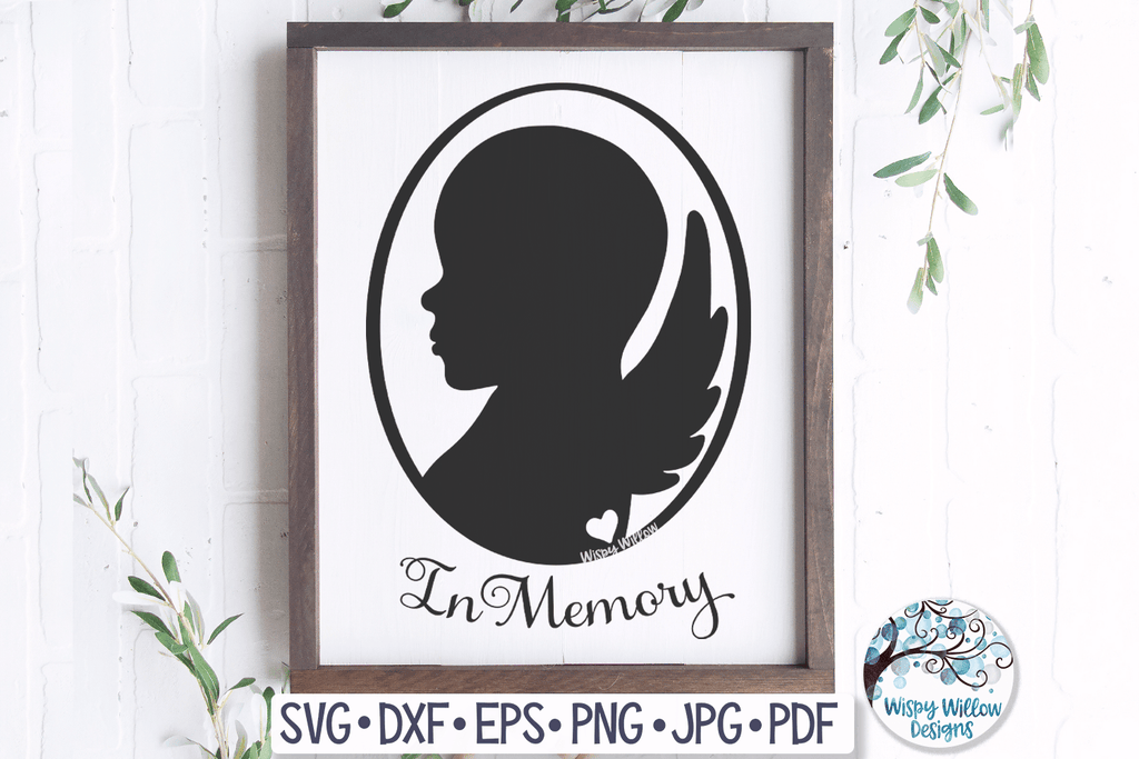 In Memory of Baby SVG Wispy Willow Designs Company