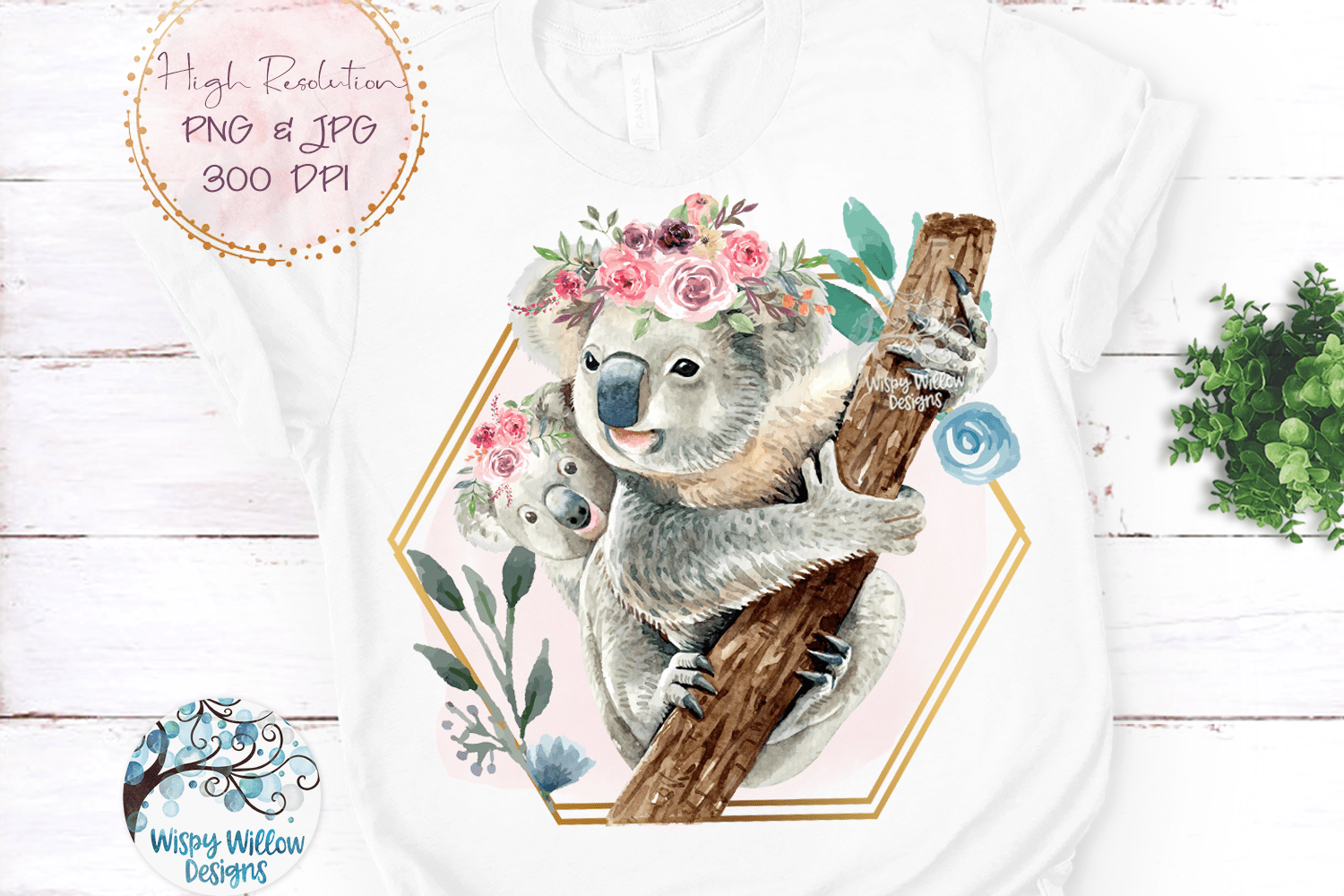 Koala Sublimation Png Wispy Willow Designs Company