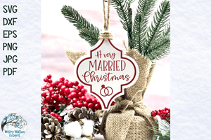 Love and Marriage Arabesque Ornament SVG Bundle Wispy Willow Designs Company