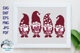 Love Gnomes SVG Wispy Willow Designs Company
