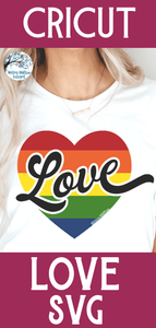 Love Heart SVG Wispy Willow Designs Company