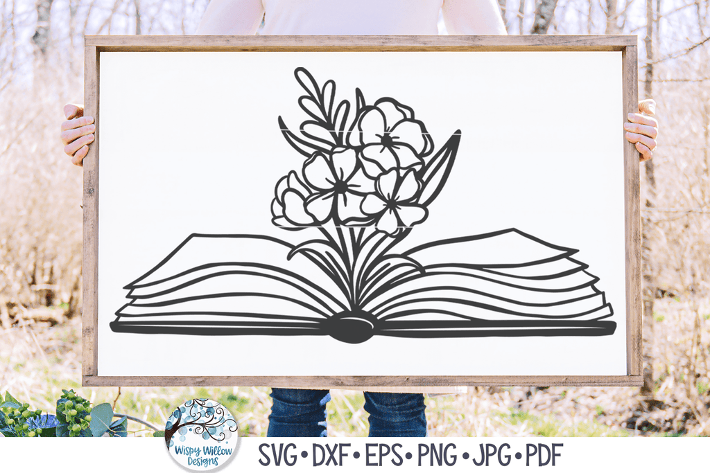 Mega Book SVG Bundle | 40 Designs for Reading Lovers Wispy Willow Designs Company