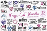 Mega Cat SVG Bundle Wispy Willow Designs Company