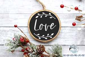 Mega Christmas Ornament SVG Bundle | Round Christmas SVG Wispy Willow Designs Company