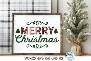 Mega Christmas SVG Bundle - 60 Holiday Designs Wispy Willow Designs Company