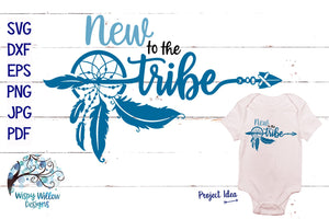 New to the Tribe Dreamcatcher SVG Wispy Willow Designs Company