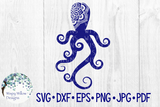 Octopus Mandala SVG Wispy Willow Designs Company