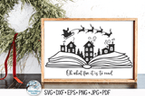 Oh What Fun It Is To Read SVG | Christmas Book Wispy Willow Designs Company