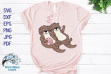 Otter Love SVG Bundle Wispy Willow Designs Company