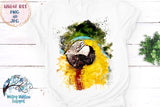 Parrot Watercolor Sublimation Png Wispy Willow Designs Company