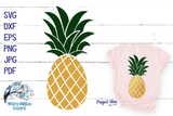 Pineapple SVG Bundle Wispy Willow Designs Company