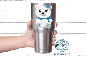 Polar Bear SVG Wispy Willow Designs Company