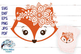 Pretty Animal Faces SVG Bundle Wispy Willow Designs Company