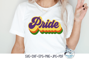 Retro Pride SVG Wispy Willow Designs Company
