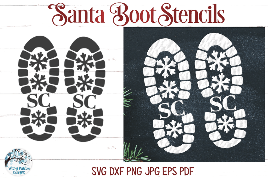 https://www.wispywillowdesignsco.com/cdn/shop/products/santa-boot-print-stencil-svg-christmas-svg-wispy-willow-designs-company-16108904972393_1024x1024.png?v=1650391748