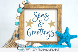 Seas & Greetings SVG Wispy Willow Designs Company