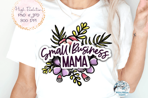 Small Business Mama PNG Wispy Willow Designs Company