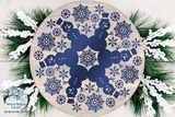 Snowman Mandala SVG Wispy Willow Designs Company
