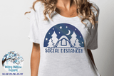 Social Distancer SVG Wispy Willow Designs Company