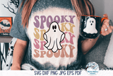 Spooky Ghost SVG | Halloween Wispy Willow Designs Company