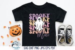 Spooky Ghost SVG | Mama and Mini Halloween Wispy Willow Designs Company