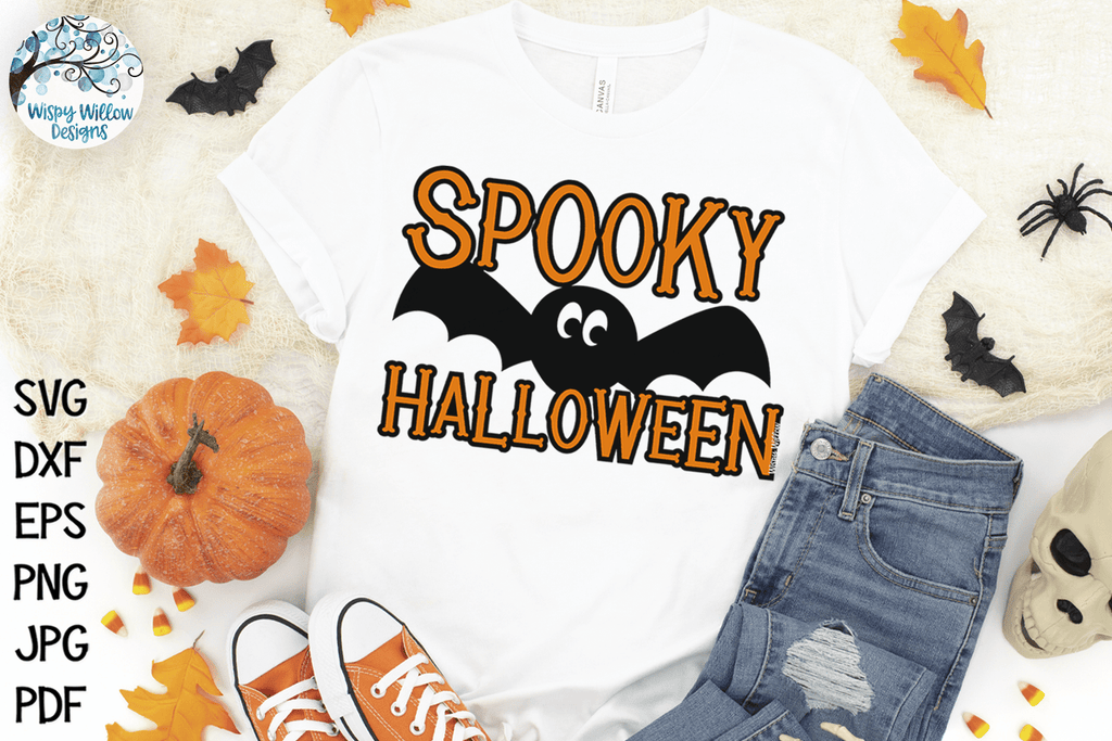 Spooky Halloween SVG Wispy Willow Designs Company