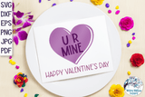 Sweet Valentine's Day Conversation Hearts SVG Bundle Wispy Willow Designs Company