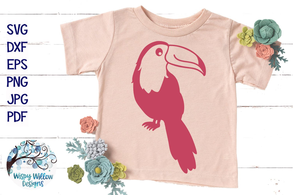 Toucan SVG Wispy Willow Designs Company