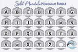 Ultimate Monogram Alphabet SVG Bundle Wispy Willow Designs Company