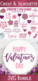 Valentine's Day SVG Bundle Wispy Willow Designs Company