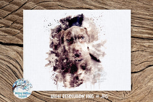 Weimaraner Dog Watercolor Sublimation Png Wispy Willow Designs Company