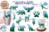 Woodland Animals Clipart | Sublimation PNGs Wispy Willow Designs Company