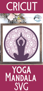 Yoga Mandala SVG Wispy Willow Designs Company